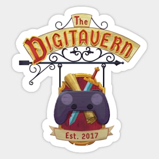 DigiTavern Hanger Sticker